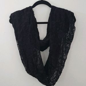 Lace Infinity Scarf